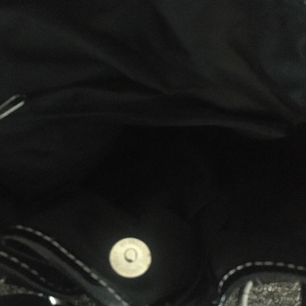 Black/teal purse with buckle-NWT - Picture 3 of 8
